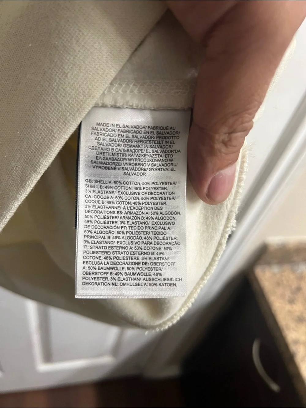 The North Face Off-White Crewneck Sweatshirt